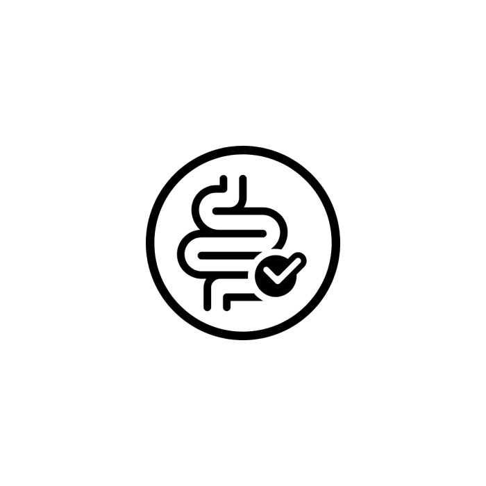Intestinal barrier icon