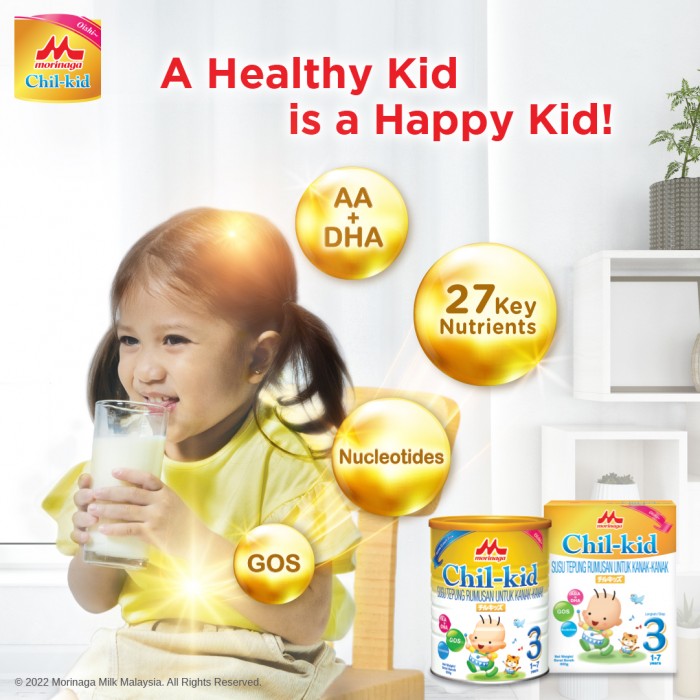 Ensure Proper Nutrition with Morinaga Chil-kid